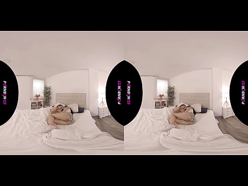 ❤️ PORNBCN VR Bidh dithis leasbach òg a’ dùsgadh adharcach ann an 4K 180 3D virtual reality Geneva Bellucci Katrina Moreno Pornografach  leinn