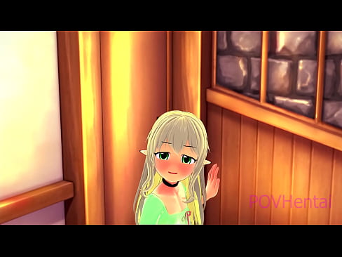 ❤️ (Trap) Bidh maighdeann Elvish gad chuideachadh gus d’ aghaidh a nighe. Pornografach  leinn